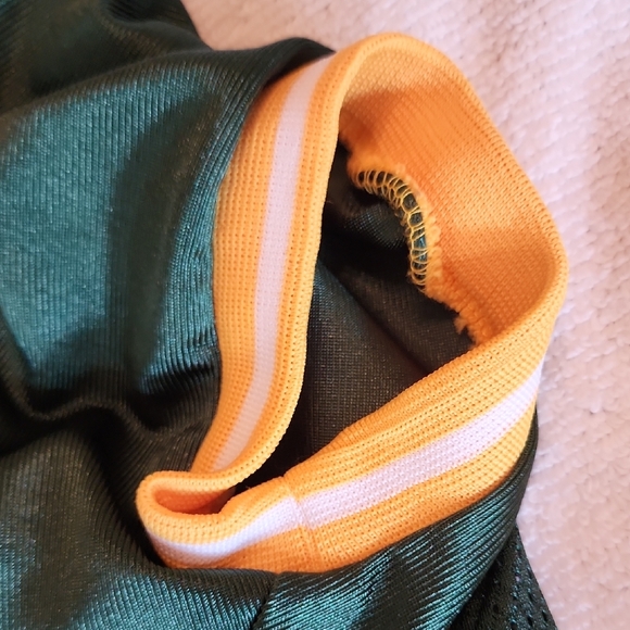 NFL Green Bay Packers Dog Jersey Green and Yellow - Picture 4 of 12